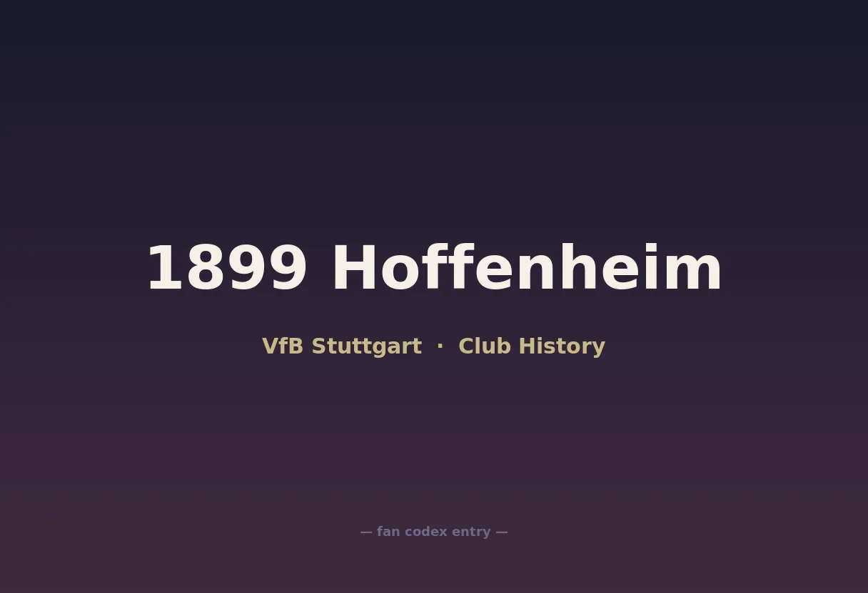 1899 Hoffenheim